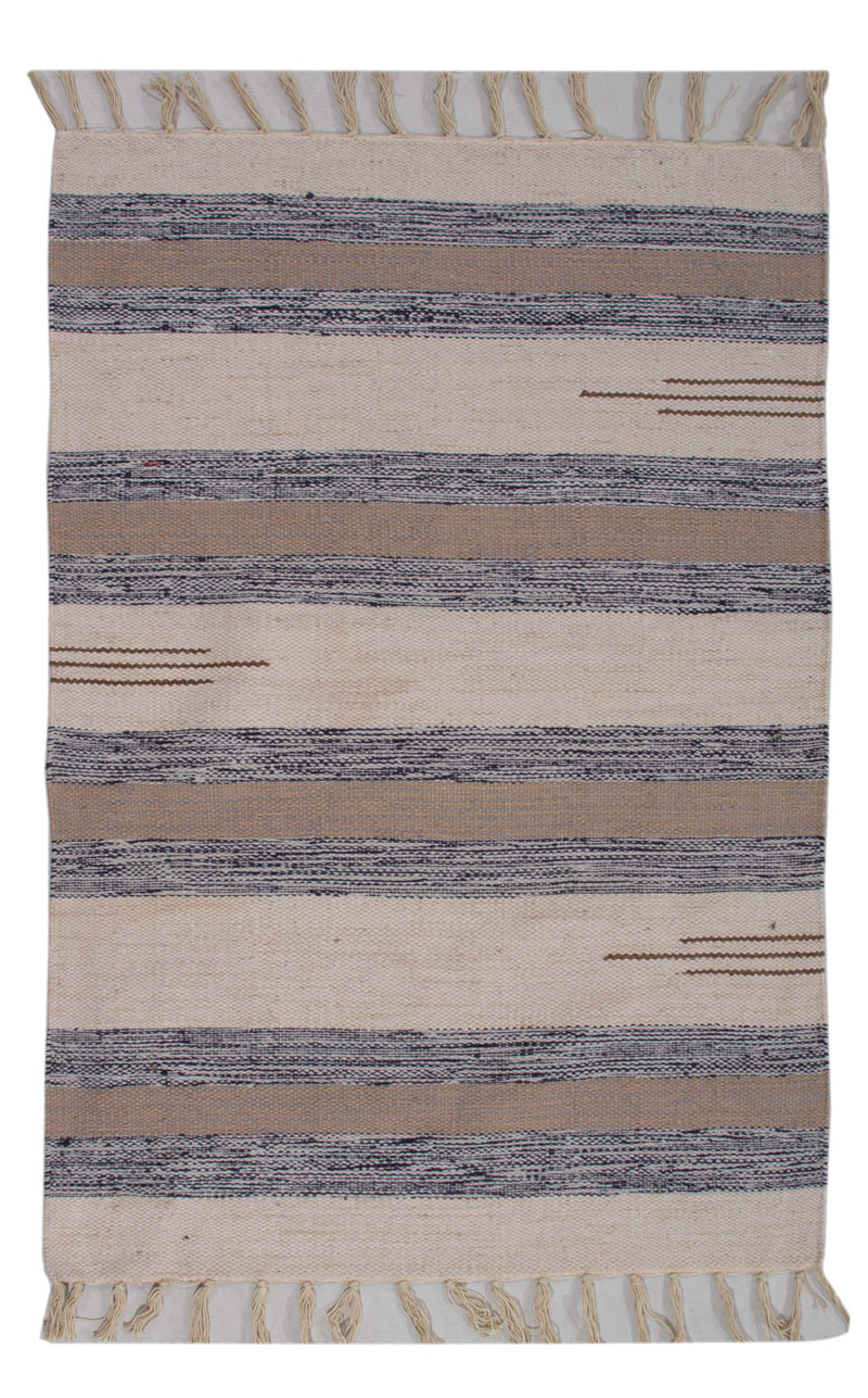 Moderne kilim Teppe 90x60cm