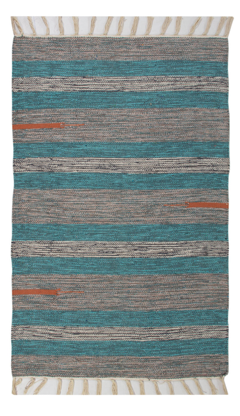 Moderne kilim Teppe 90x60cm