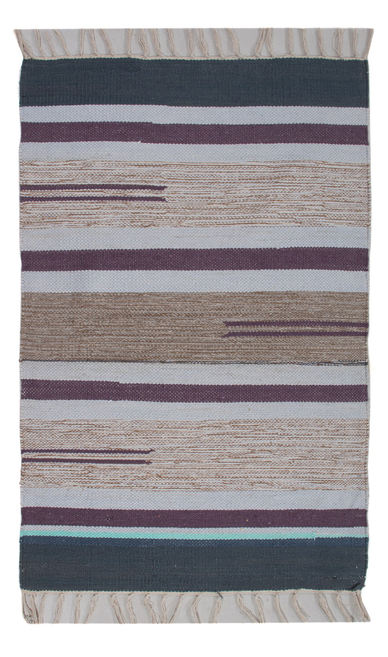 Moderne kilim Teppe 90x60cm