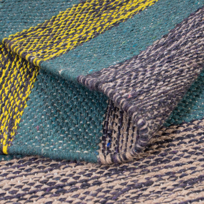 Moderne kilim Teppe 90x60cm