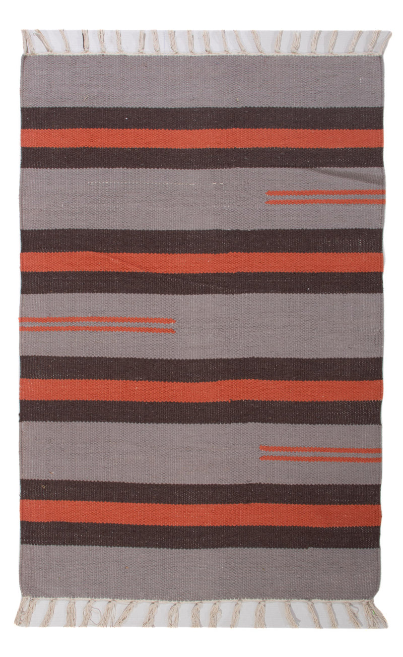 Moderne kilim Teppe 90x60cm