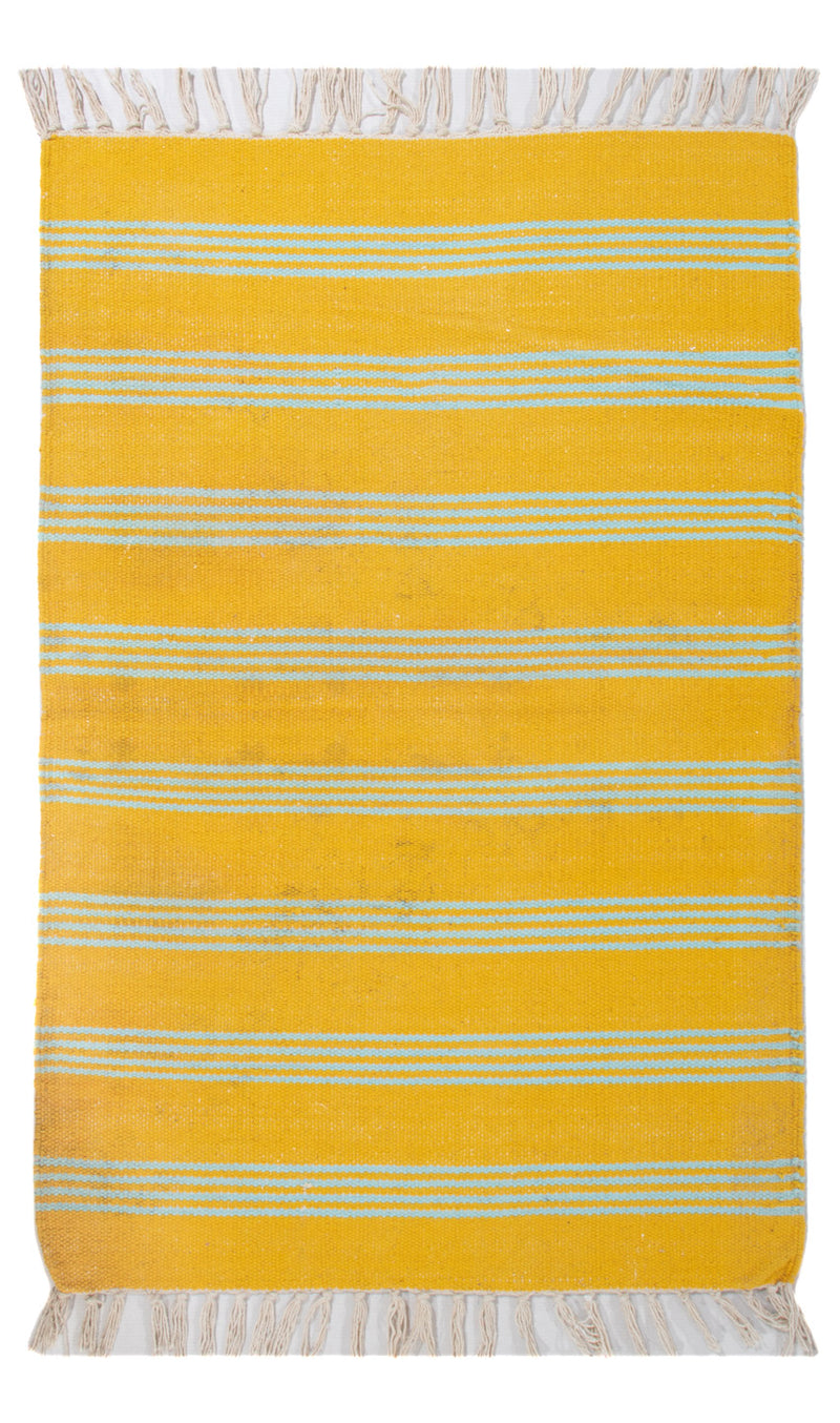 Moderne kilim Teppe 90x60cm
