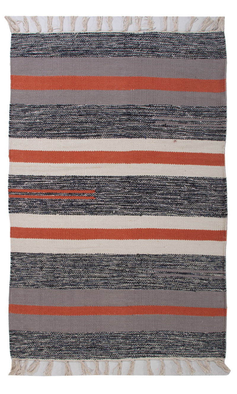 Moderne kilim Teppe 90x60cm