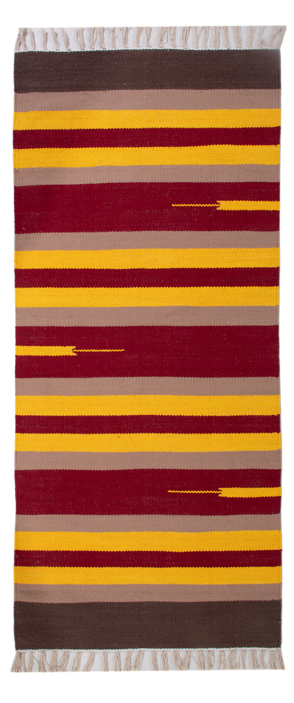 Moderne kilim Teppe 150x70cm