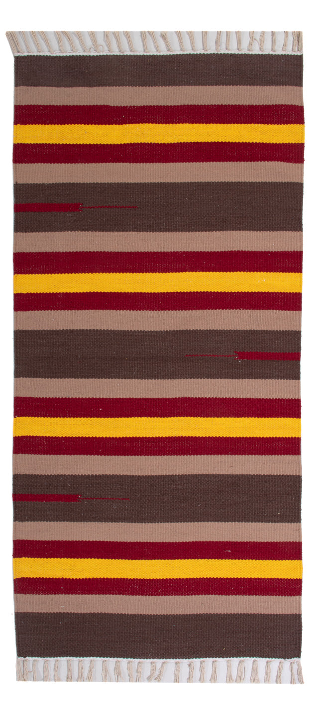 Moderne kilim Teppe 150x70cm