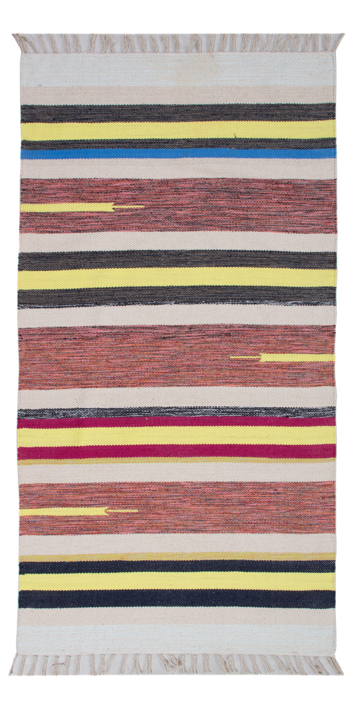 Moderne kilim Teppe 150x70cm
