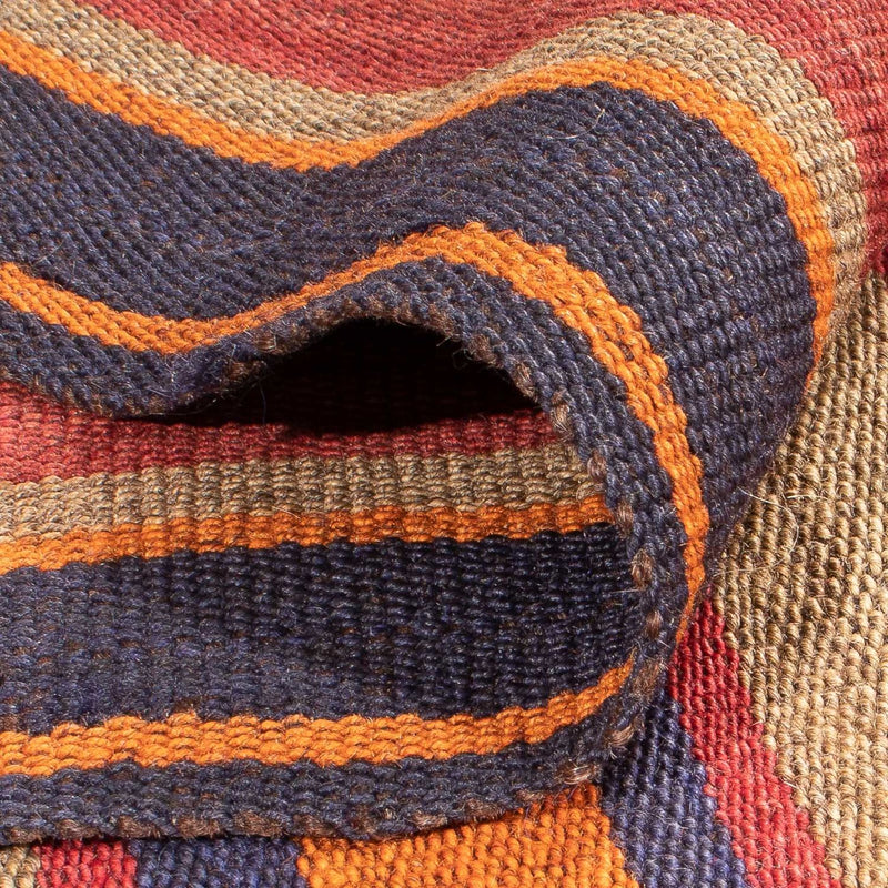 Kelimteppe - Gammelt - 200 x 170 cm - flerfarget