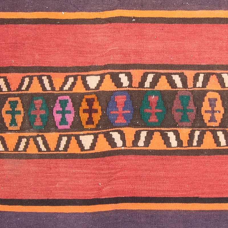 Løper Kelimteppe - Gammelt - 310 x 144 cm - flerfarget