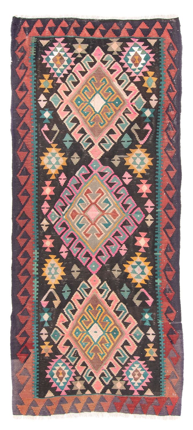 Antikk kilim Teppe 150x347cm