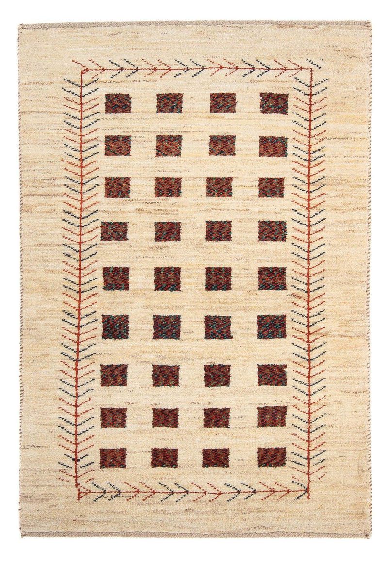Persisk Gabbeh Teppe 84x135cm - Perserteppich Wollteppich