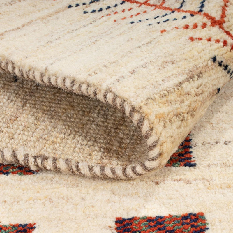 Persisk Gabbeh Teppe 84x135cm - Perserteppich Wollteppich