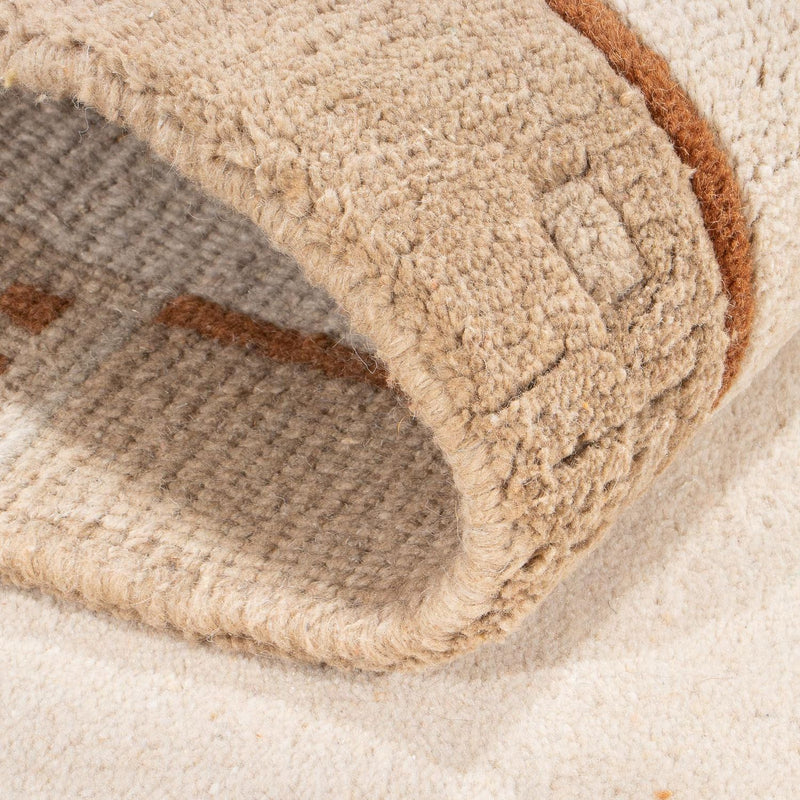 Nepal teppe - 150 x 80 cm - beige