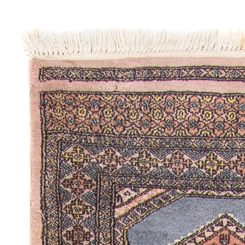 Løper Pakistan teppe - 325 x 80 cm - lyseblå
