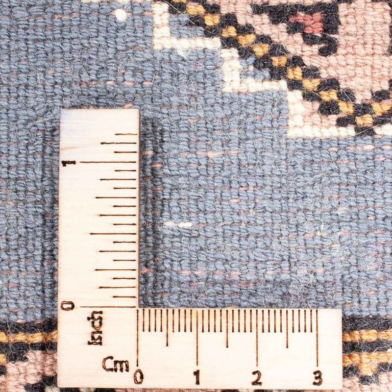 Løper Pakistan teppe - 325 x 80 cm - lyseblå