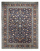 Persisk teppe - Keshan - 390 x 300 cm - mørkeblå