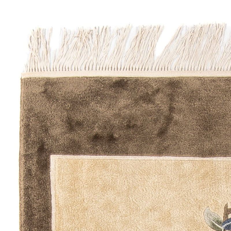 Kinesisk silke Teppe 120x61cm - Orientalsk teppe