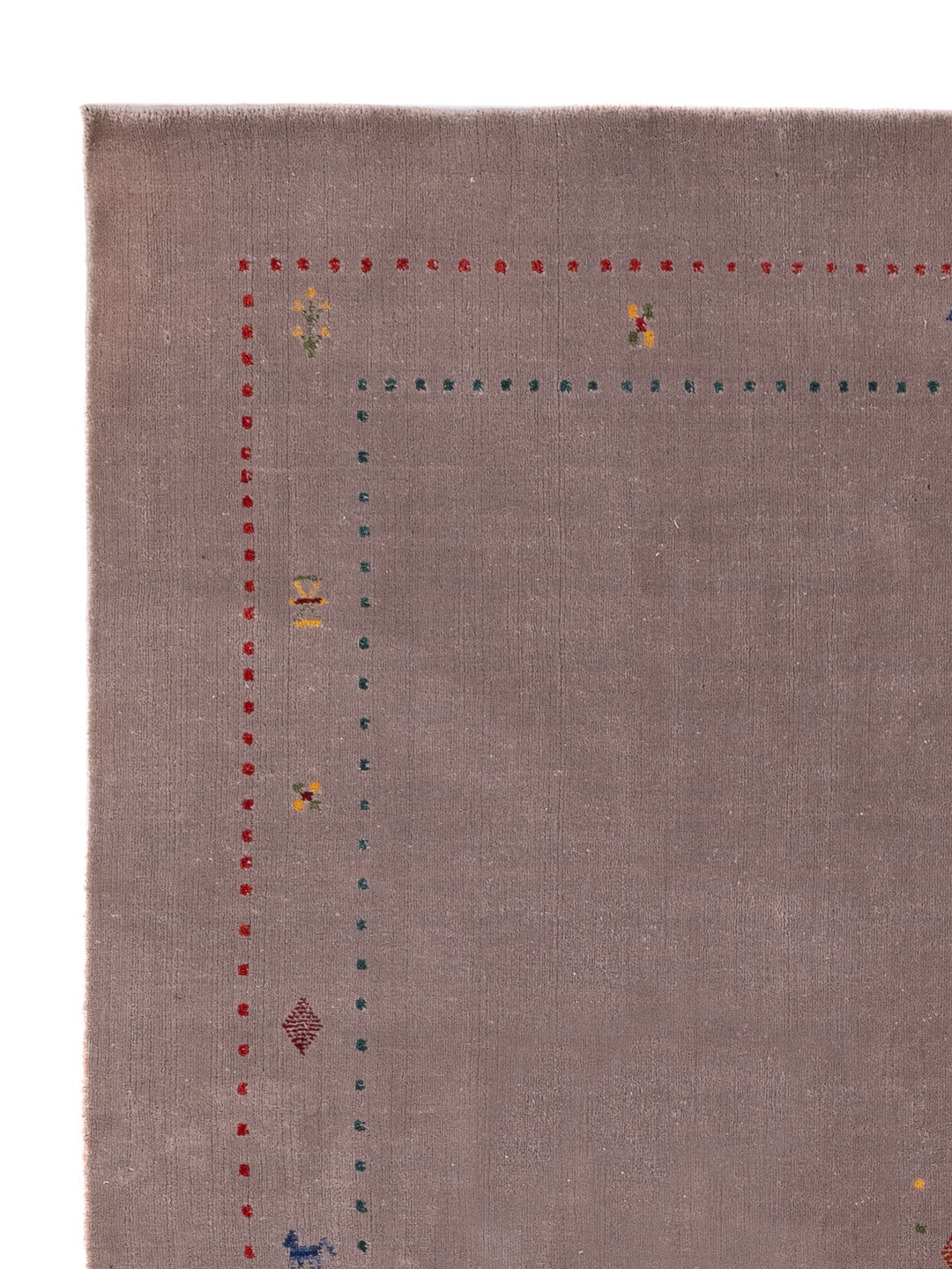 Gabbeh teppe - Loribaft Softy - 240 x 170 cm - karamell