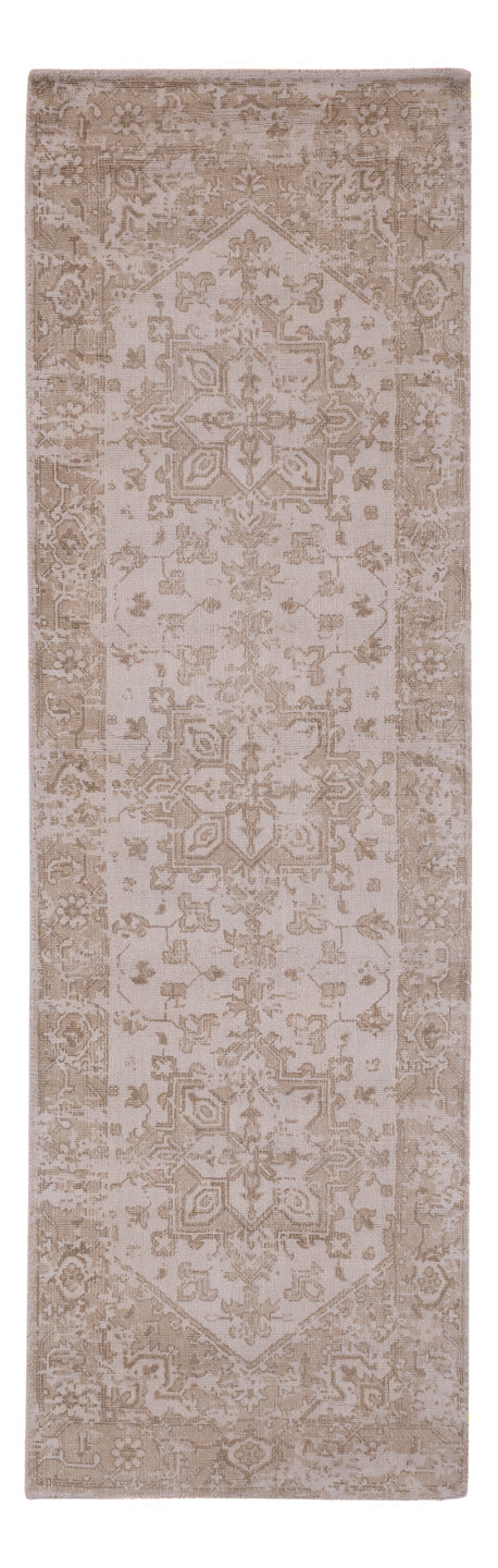 Løper Viskose teppe - 240 x 80 cm - karamell
