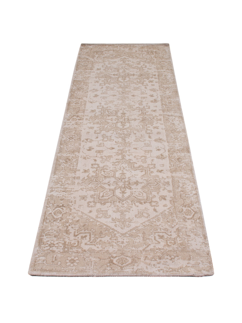 Løper Viskose teppe - 240 x 80 cm - karamell