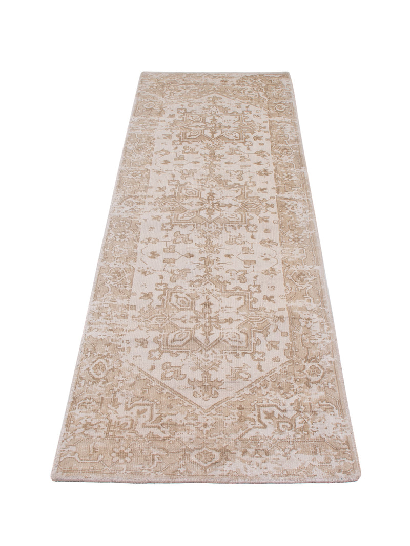 Løper Viskose teppe - 240 x 80 cm - karamell