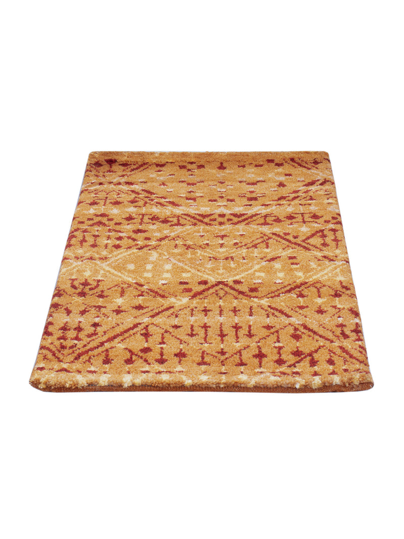Gabbeh teppe - Indus - 90 x 60 cm - karamell