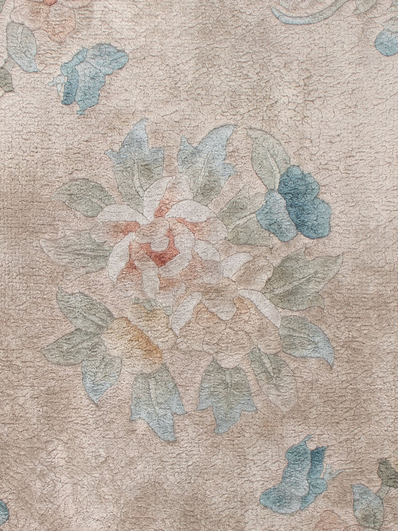 Kinesisk silke Teppe - Orientalsk teppe