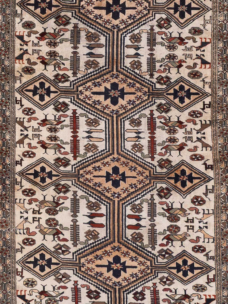 Kelimteppe - Orientalsk - 304 x 90 cm - karamell