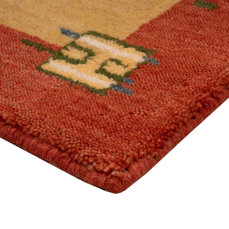 Gabbeh Loom Teppe 90x60cm - Ullteppe