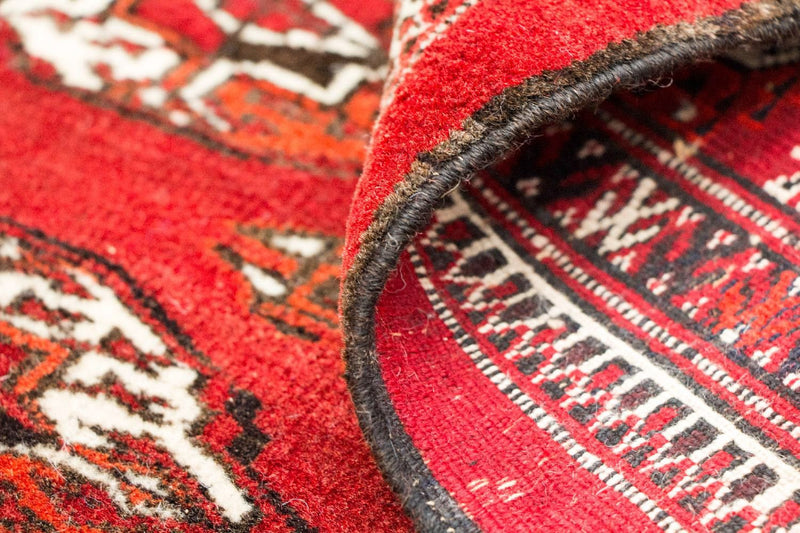 Afghansk teppe - Bukhara - 229 x 174 cm - rød