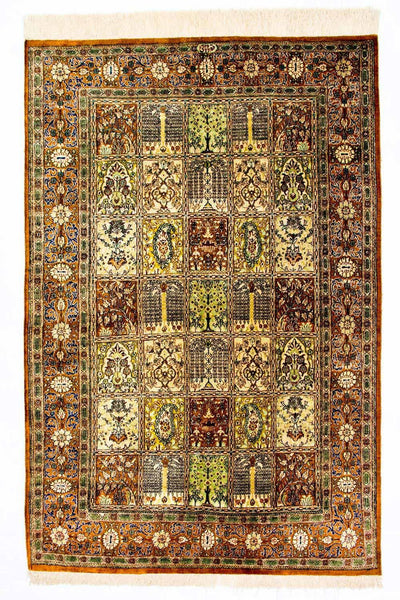 Qom silke Teppe 101x152cm - Persisk teppe