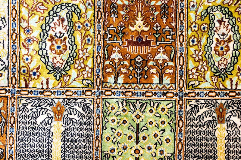 Qom silke Teppe 152x101cm - Persisk teppe