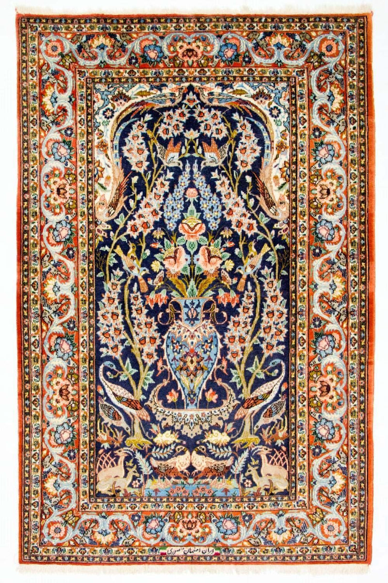 Isfahan Teppe 160x106cm - Persisk teppe