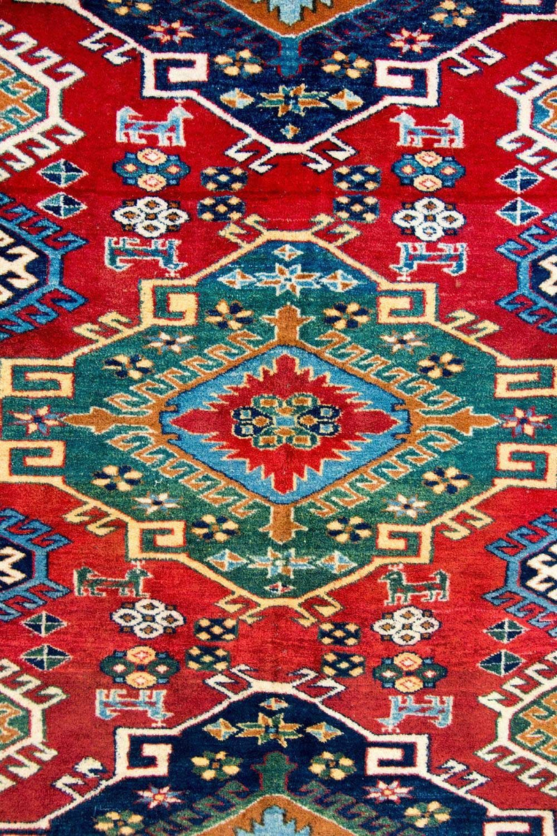 Kazak Teppe 217x193cm - Orientalsk teppe