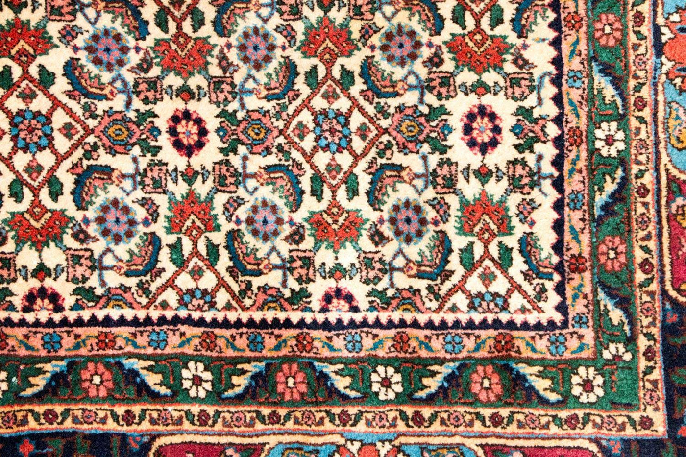 Persisk teppe - Bijar - Royal - 315 x 223 cm - mørkeblå