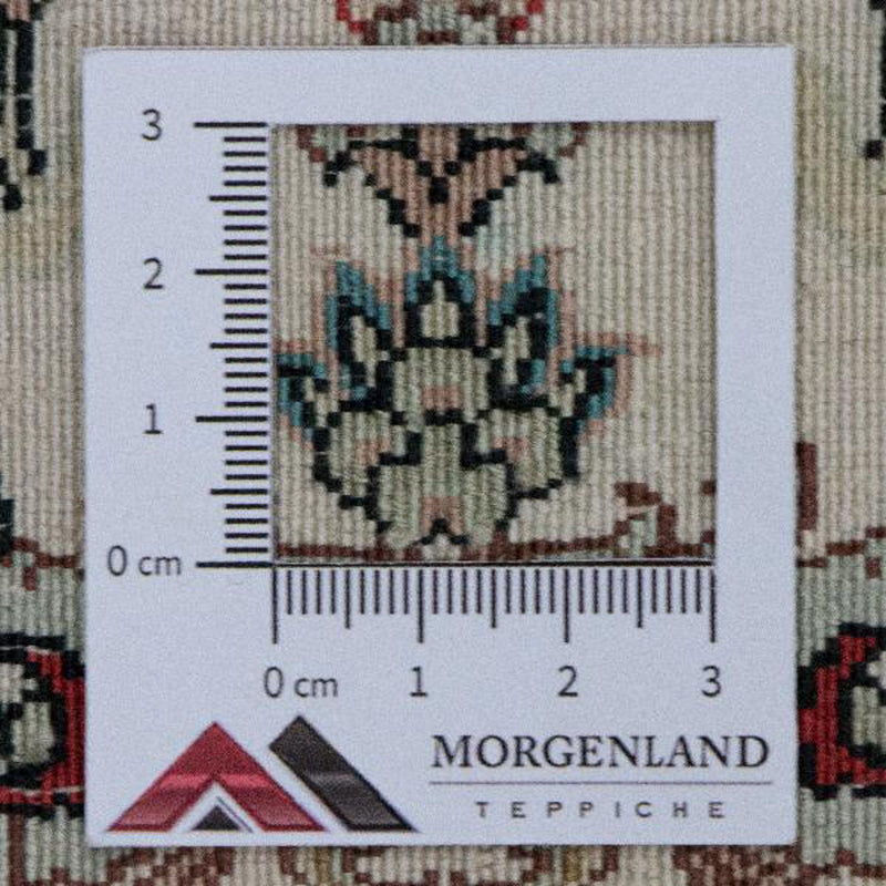 Silketeppe - Kina silke - 149 x 96 cm - beige