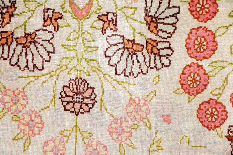 Hereke silke Teppe 100x64cm - Orientalsk teppe