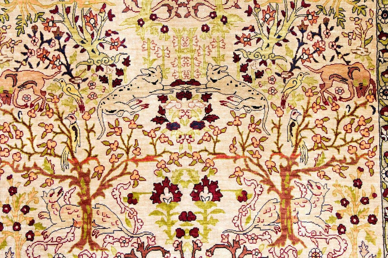 Hereke silke Teppe 150x92cm - Orientalsk teppe
