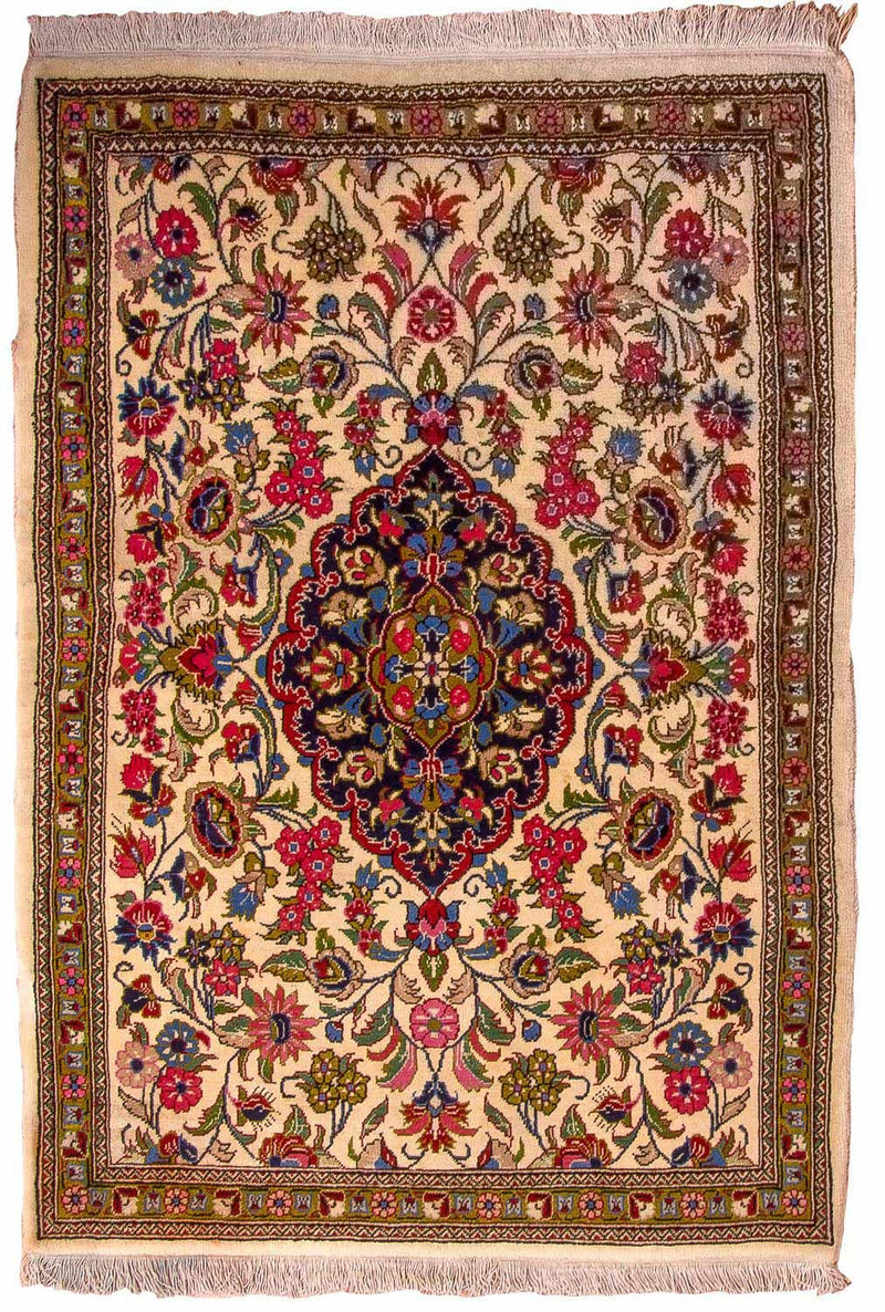 Qom Teppe 110x77cm - Persisk teppe