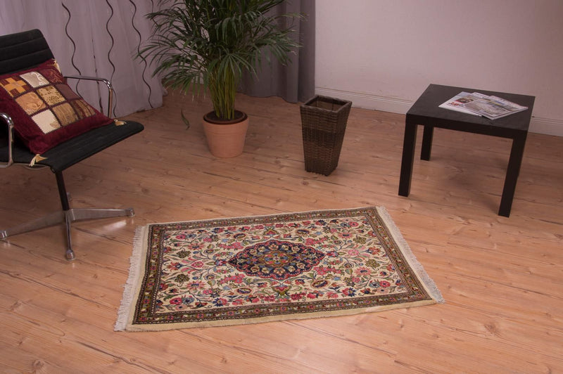 Qom Teppe 110x77cm - Persisk teppe