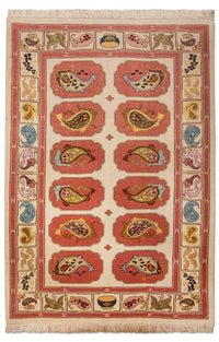 Tabriz - 50 Raj Teppe 99x109cm - Persisk teppe – product image