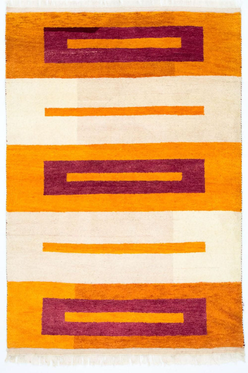 Indo Gabbeh Teppe 197x140cm - Ullteppe