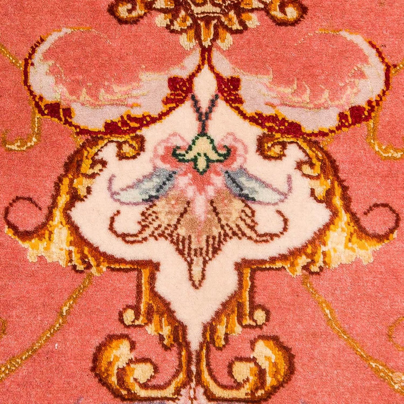 Persisk teppe - Tabriz - Royal - 147 x 104 cm - terrakotta