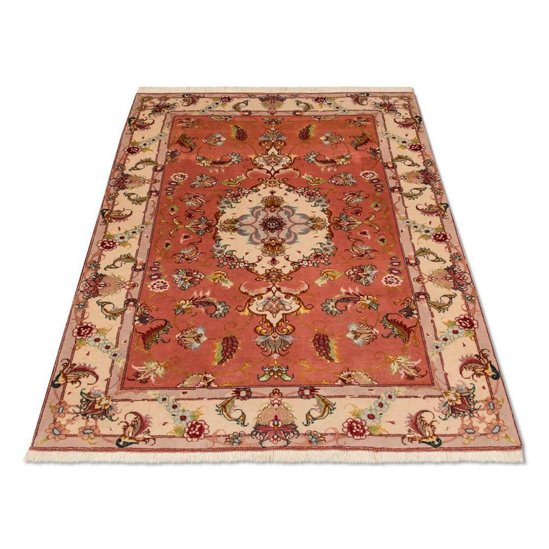 Persisk teppe - Tabriz - Royal - 147 x 104 cm - terrakotta