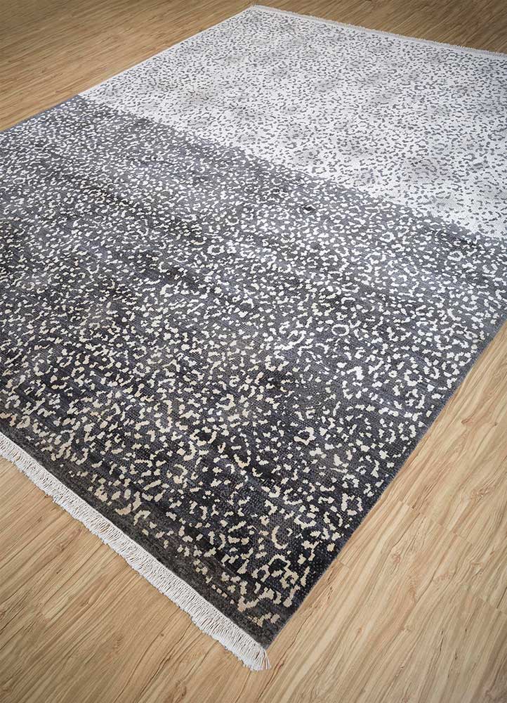 Designer teppe - 90 x 60 cm - grå