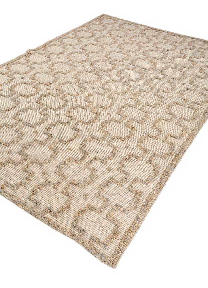 Sisalteppe - 285 x 195 cm - lys beige