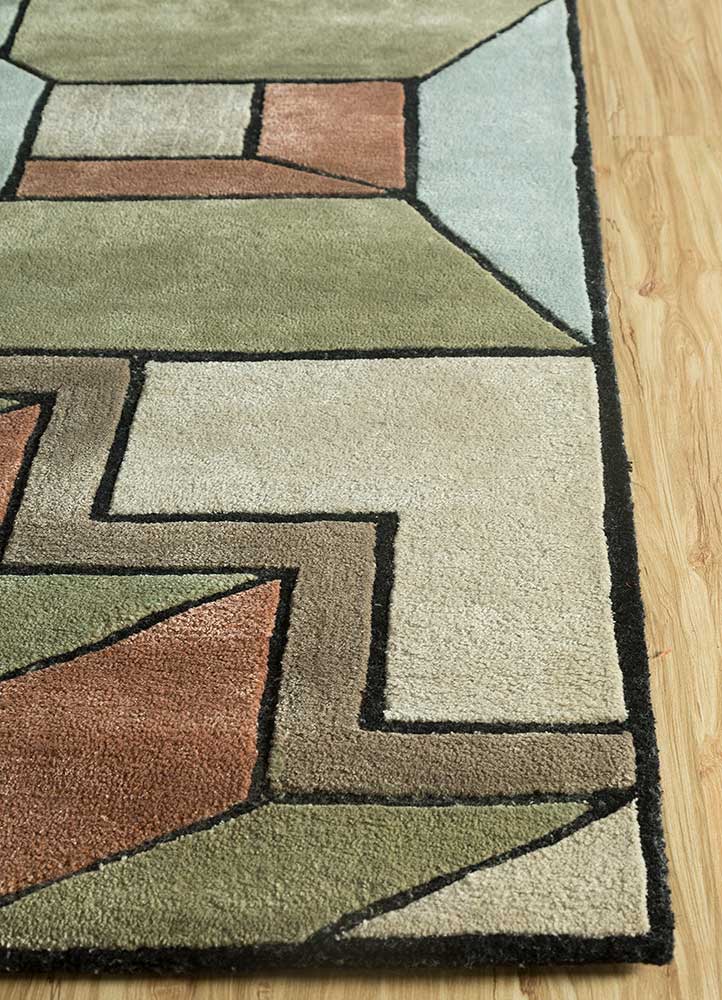 Ullteppe - 240 x 180 cm - grønn