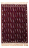 Persisk teppe Afghan Mauri - Rektangulær / Mørk rød / 150 x 100 cm Rektangulær