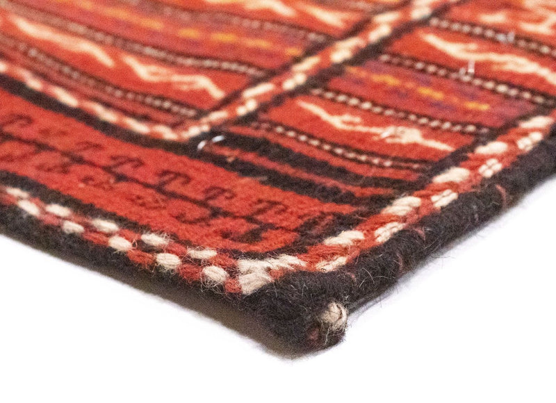 Kelimteppe - Orientalsk - 235 x 166 cm - oransje