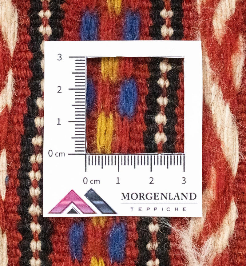 Kelimteppe - Orientalsk - 235 x 166 cm - oransje