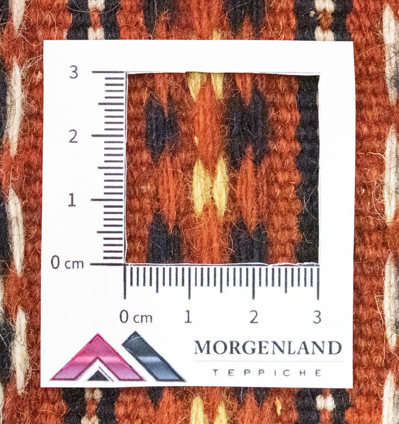 Kelimteppe - Orientalsk - 305 x 198 cm - oransje